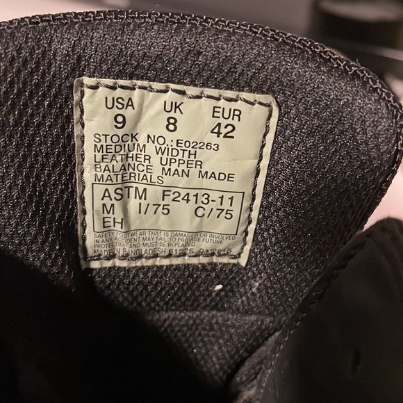 Men's 8" Ultralight Tactical Sport Side Zip Military Boot - Picture 9 of 9